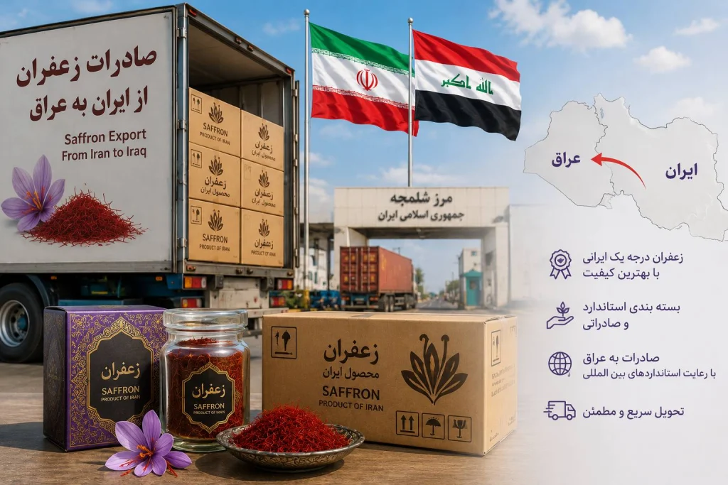 صادرات زعفران به عراق