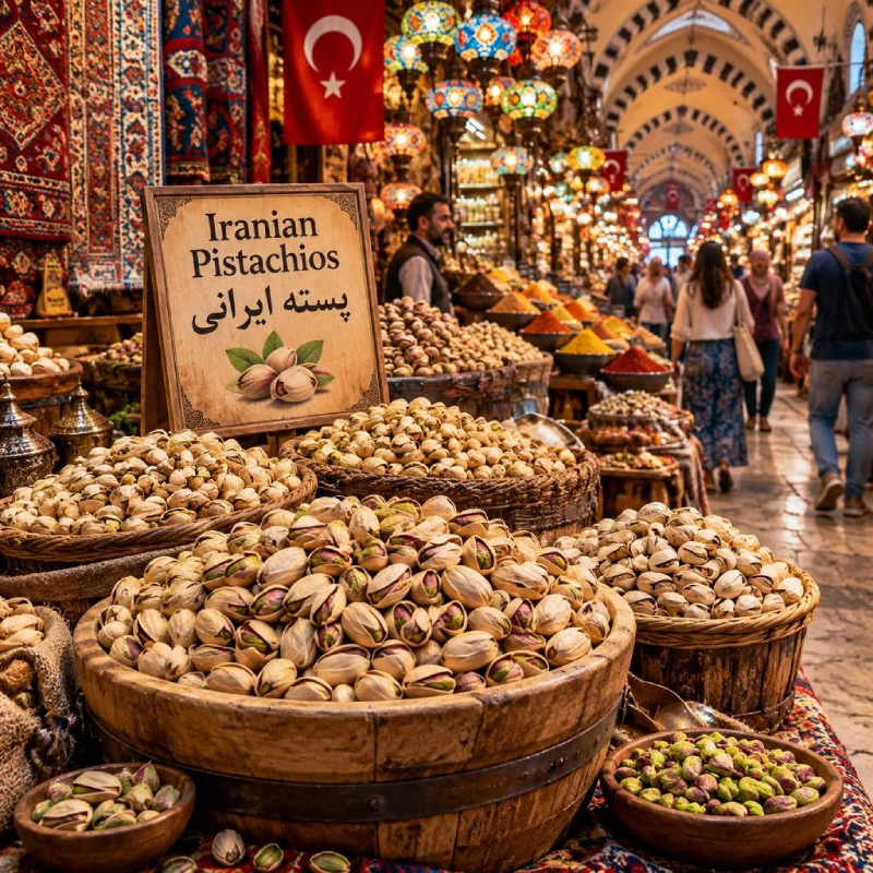 صادرات پسته